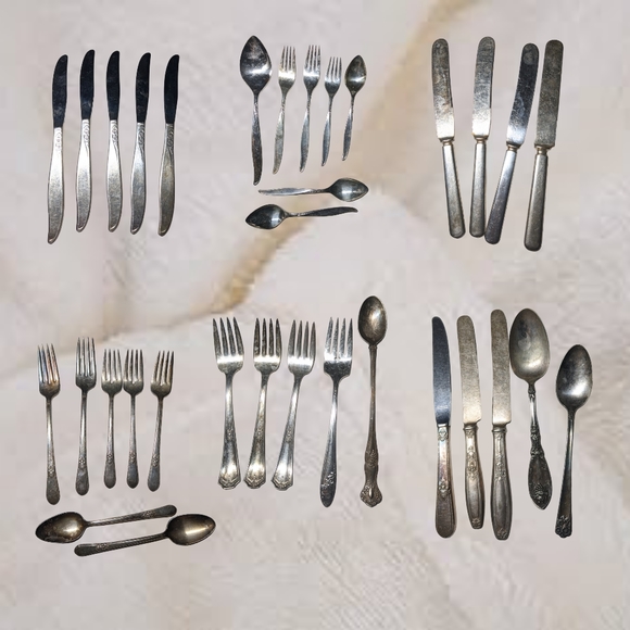 Other - ✓🔴15/$25.  30+ Matched and Unmotivated Pieces of Silverware
